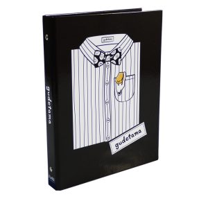 Bantex Multiring Binder 26 Ring 25mm B5 Gudetama Black #1328 36