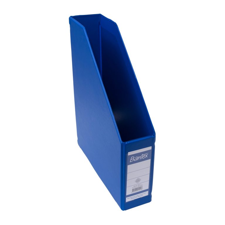 Bantex Magazine File (Box File) A4 7cm Cobalt Blue #4010 11 – TOKO BAWANA