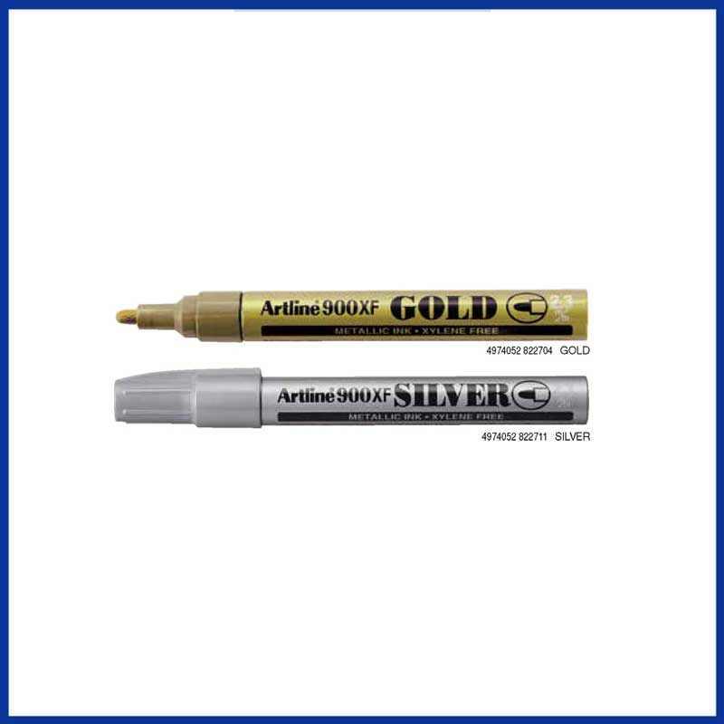 Artline Metallic Ink Marker (2.3 mm) / Gold Silver TOKO BAWANA