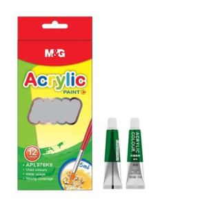 M&G Acrylic Paint 12colors-5ml